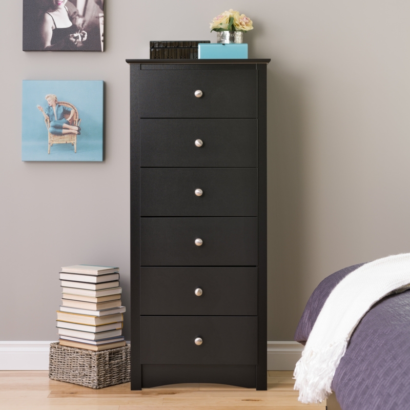 Sonoma Tall 6 Drawer 23.25" W  Lingerie Chest