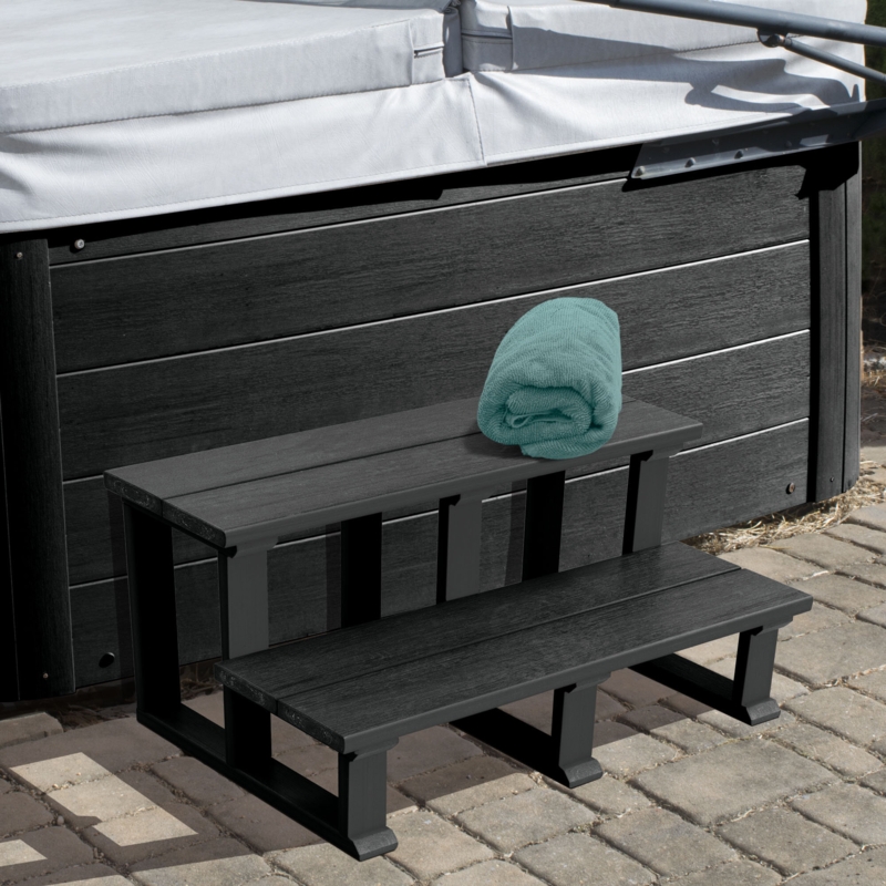Spa Highwood USA 20'' D Slip Resistant , Antimicrobial Hot Tub Step