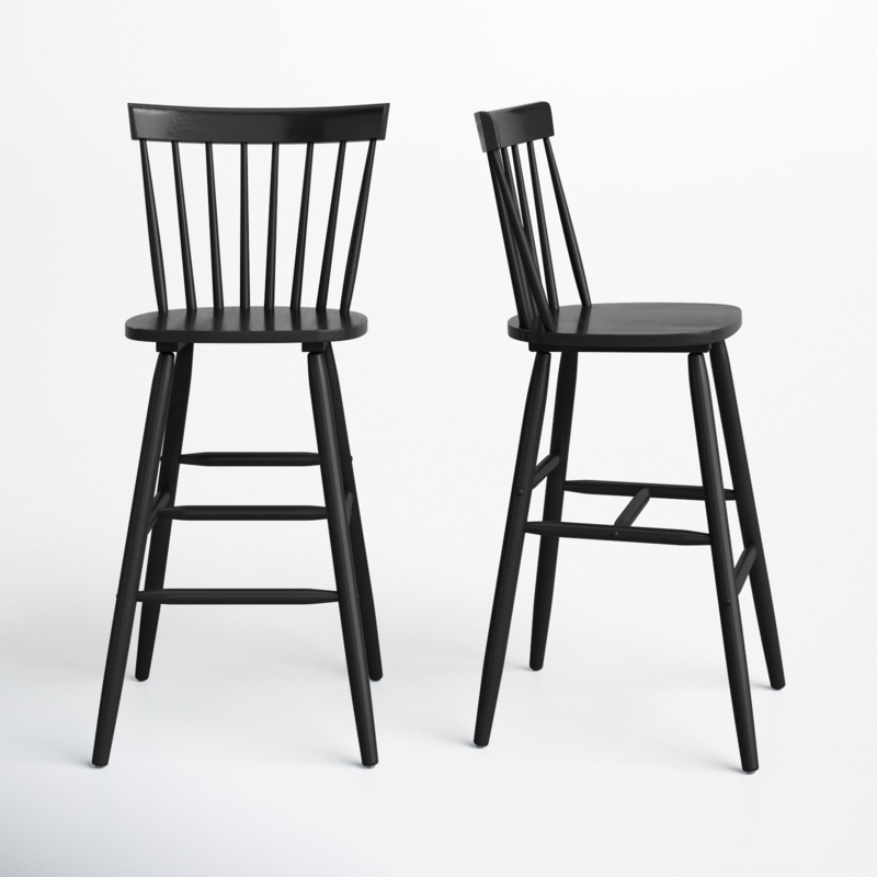 Stacee Solid Wood Stool