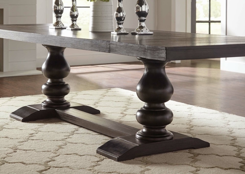 Stjohn Extendable Solid Wood Base Dining Table