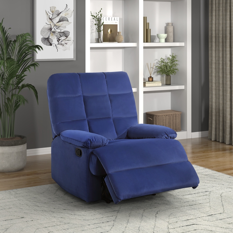 Synnove 35" W Pillow Top Arm Pull Tab Zero Clearance Recliner
