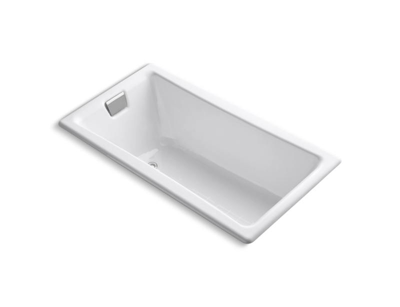Tea-for-Two for Two 60" x 32" Drop-In Soaking Bathtub