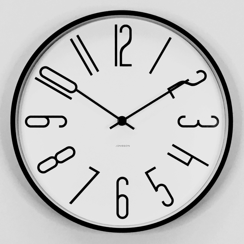 Twiggy Metal Wall Clock
