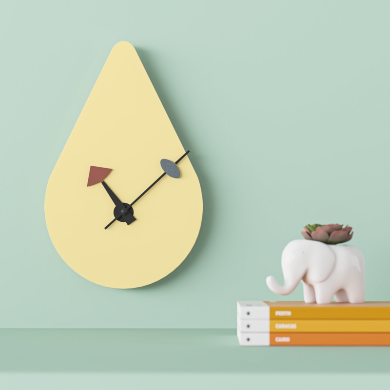 Ullyot Wood Wall Clock