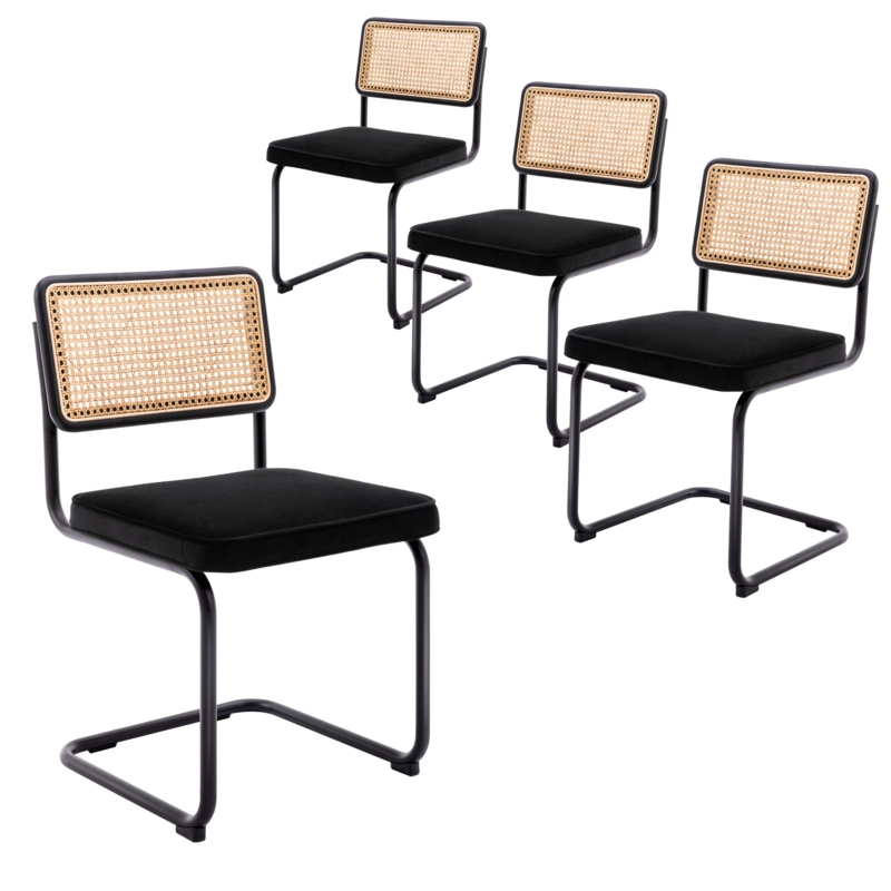 Upholstered Cantilever Chair