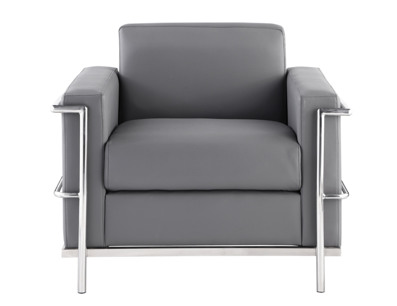 Vasek Faux Leather Club Chair