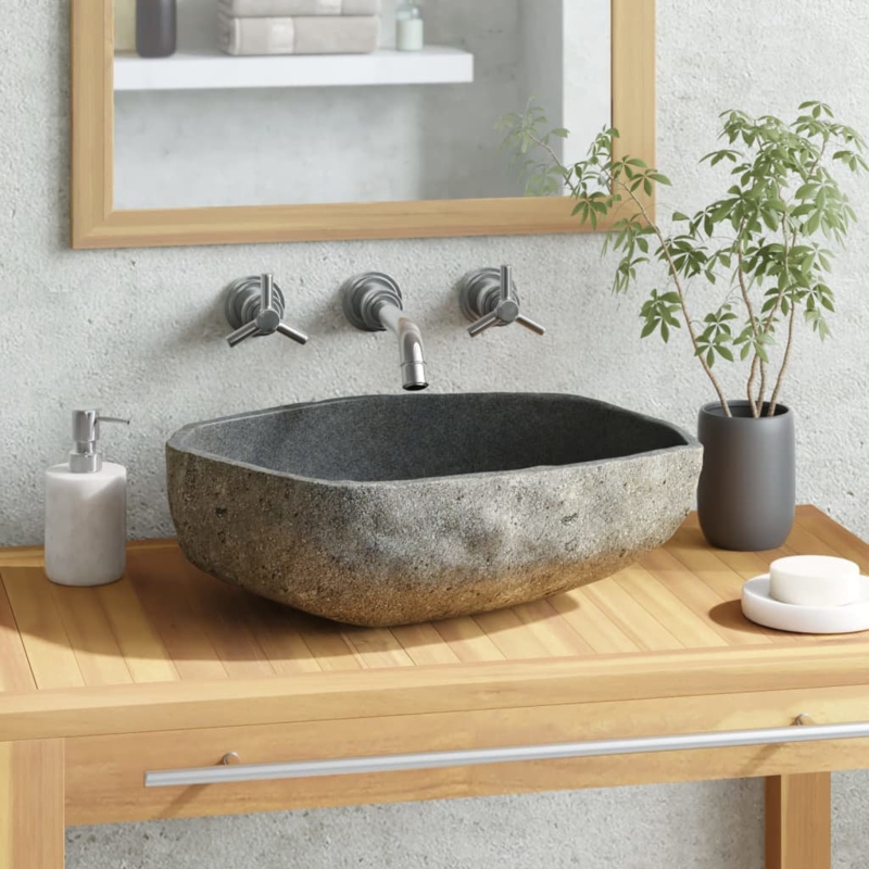 Wash Basin Vanity Sink Small Countertop Wash Basin Natural Stone Oval