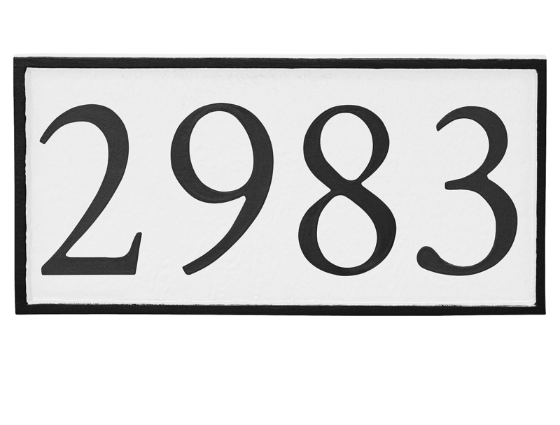 Washington Rectangle Wall Plaque