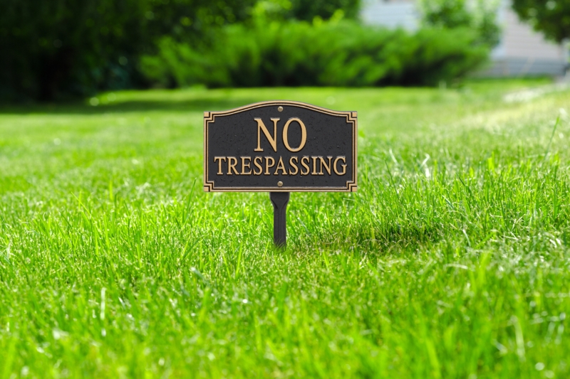 Weather Resistant Metal Garden Sign