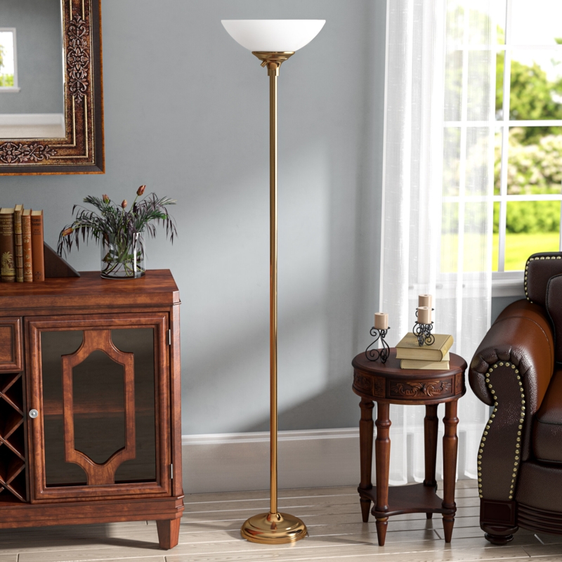 Wendelgard 71" Torchiere Floor Lamp