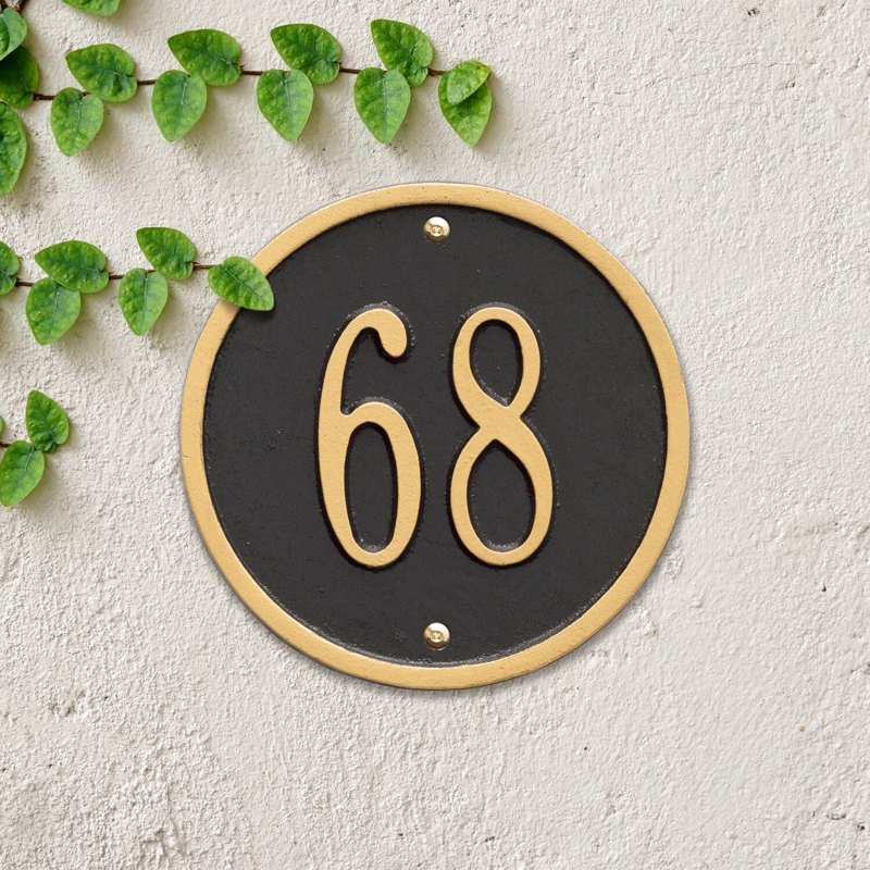 Whitehall Doormat Round Wall Plaque