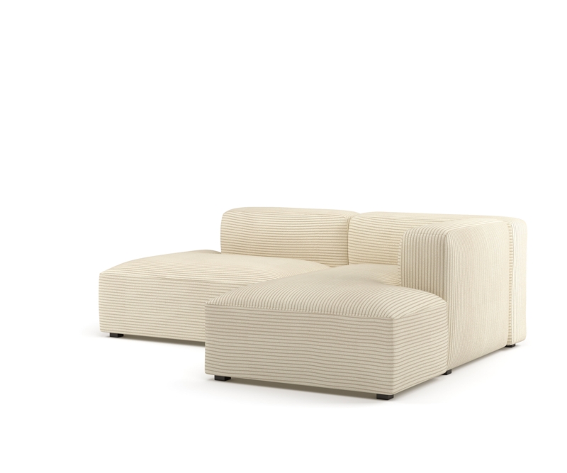 Winnie 2 - Piece Corduroy Sectional