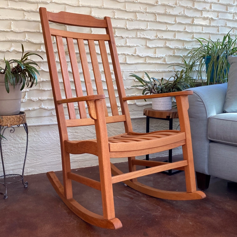 World's Finest Rocker Solid Wood Rocking Chair