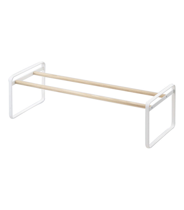 Yamazaki Home Shoe Rack, Steel, Expandable, Stackable