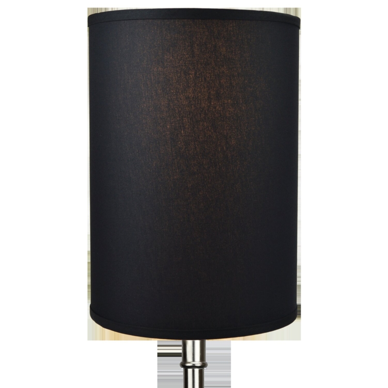 17" H x 12" W Linen Drum Lamp Shade ( Spider )