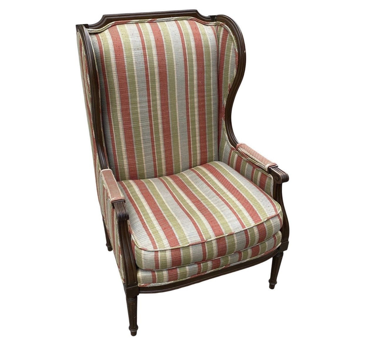 1970s Vintage Wooden Frame Chair