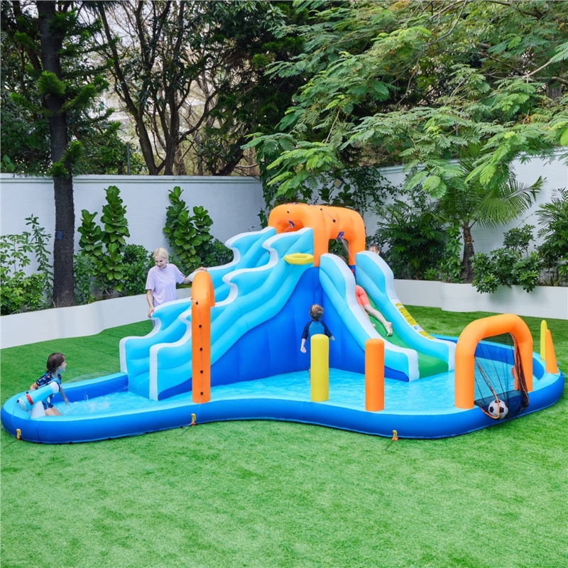 20' x 15' Inflatable Water Slide with Air Blower