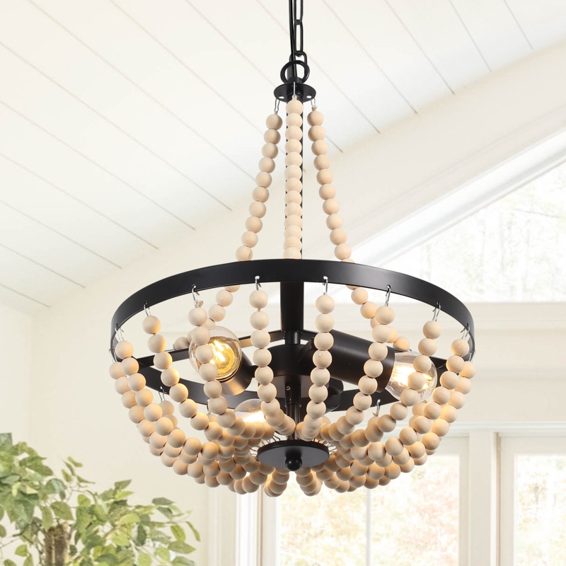 3 - Light Dimmable Empire Chandelier