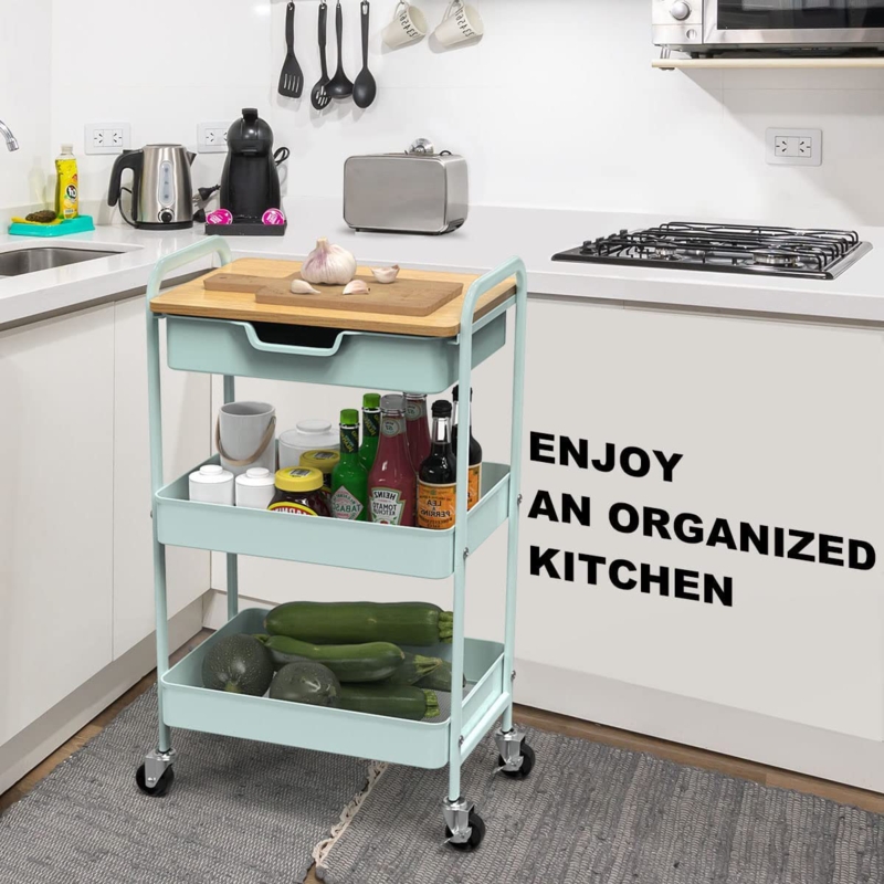 30.3'' H x 12'' W Utility Cart with Wheels