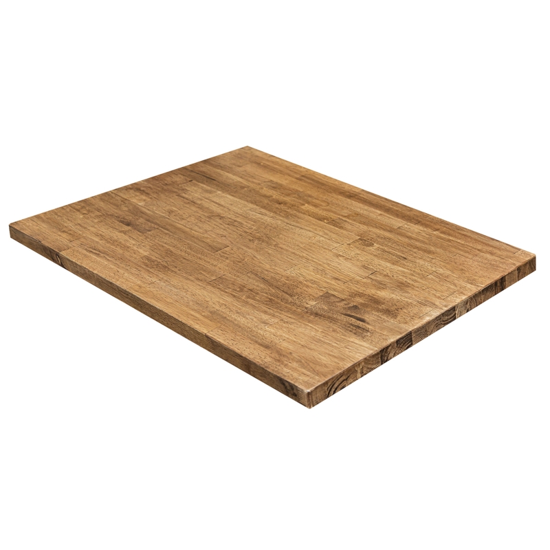 30'' L x 24'' W Solid Wood Rectangular Square Edge Table Top