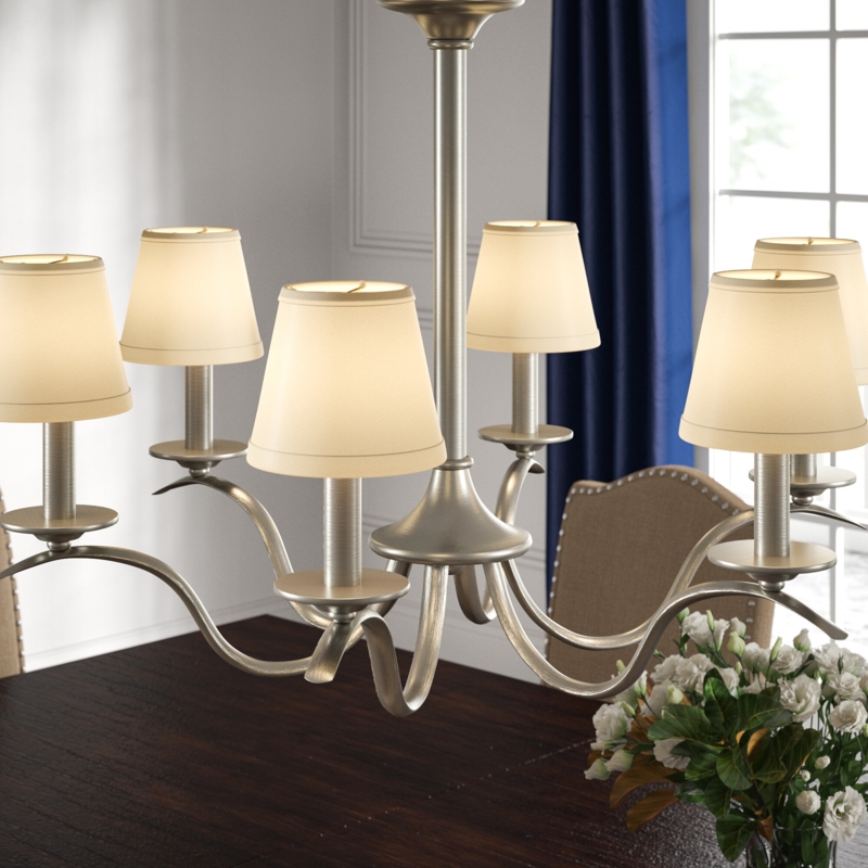 4.5'' H Silk Empire Candelabra Shade
