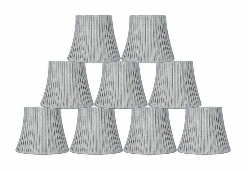 4.5'' H x 5'' W Silk Empire Candelabra Shade