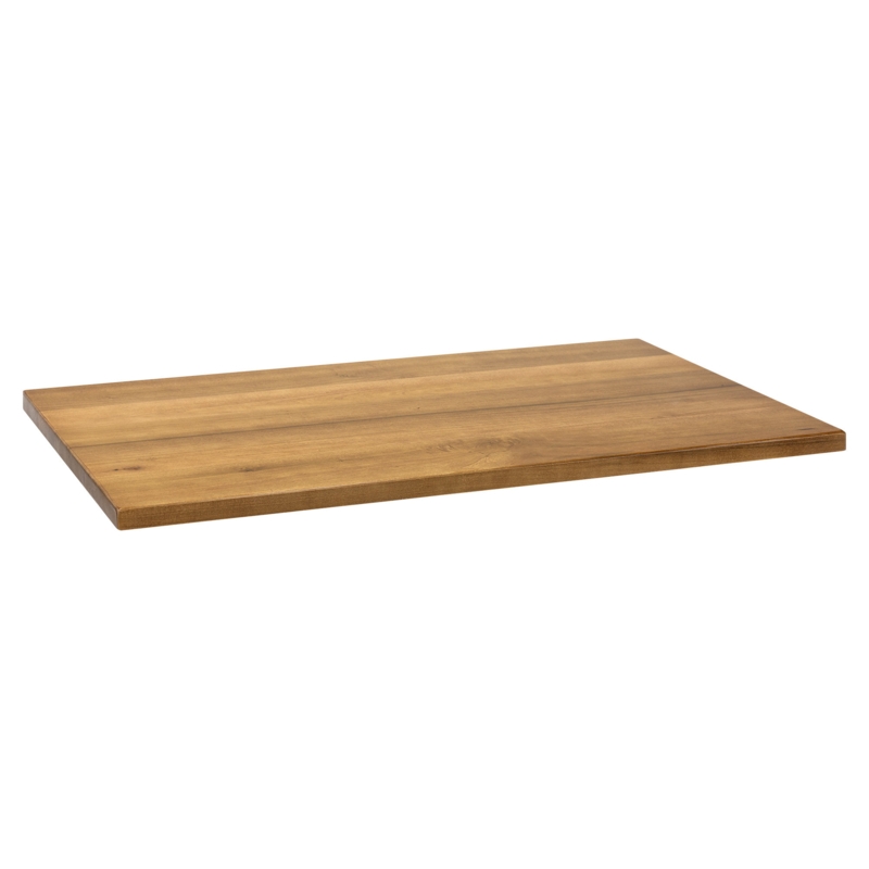 48'' L x 30'' W Solid Wood Rectangular Square Edge Table Top