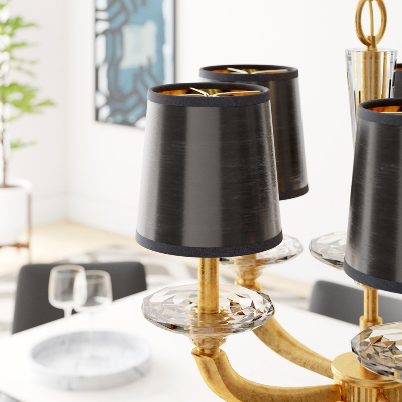 5.25'' H Paper Drum Candelabra Shade