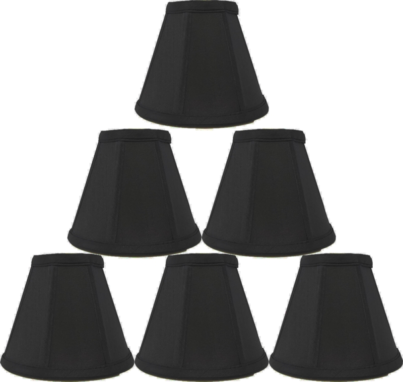 5'' H x 6'' W Silk Empire Candelabra Shade