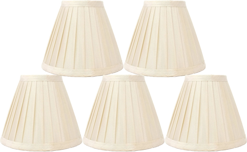 5'' H x 6'' W Silk Empire Candelabra Shade