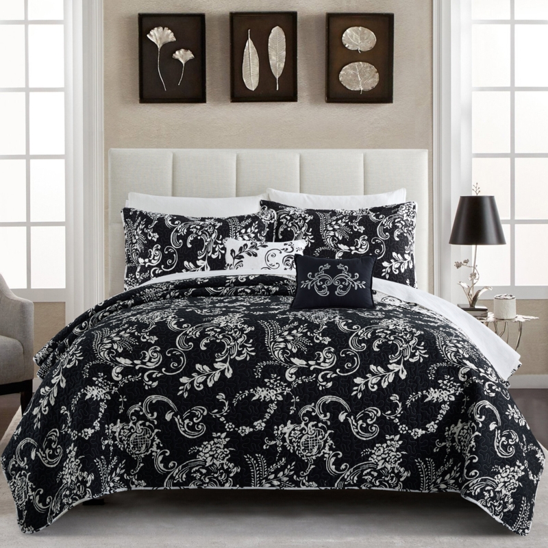 Black & Blue Comforters & Sets