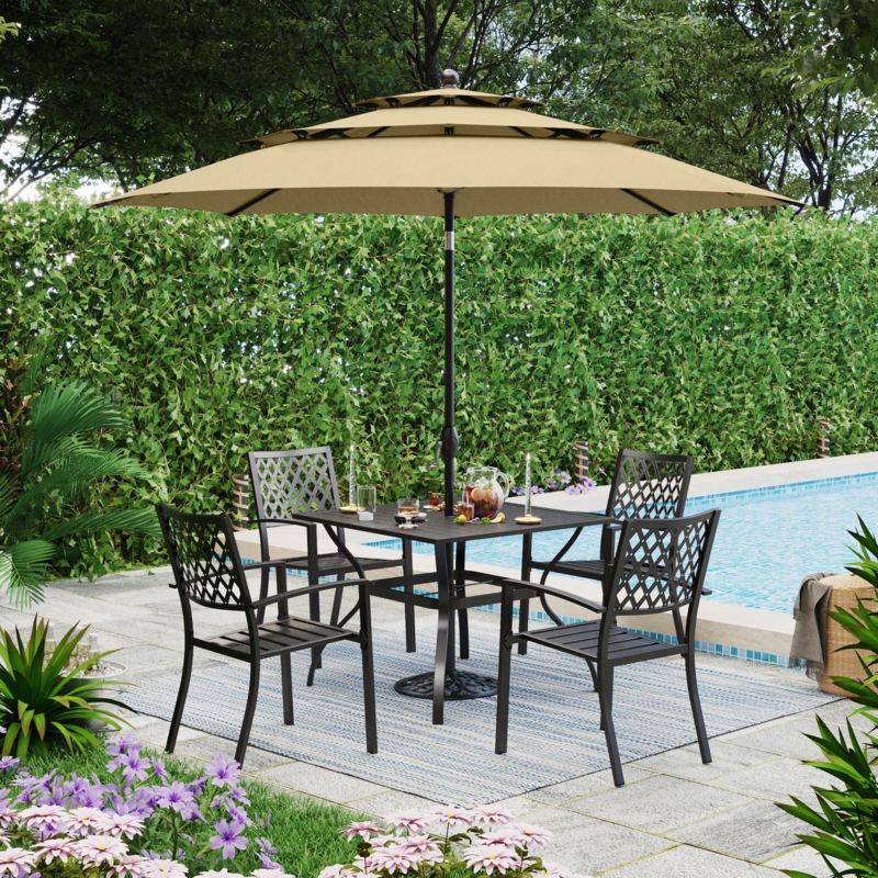 11.5 ft patio umbrella Treasure Garden ® 11 ft Octagonal Outdoor Patio Umbrella (High-Perform main image 1