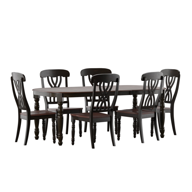 Alyssha 8 - Piece Extendable Dining Set