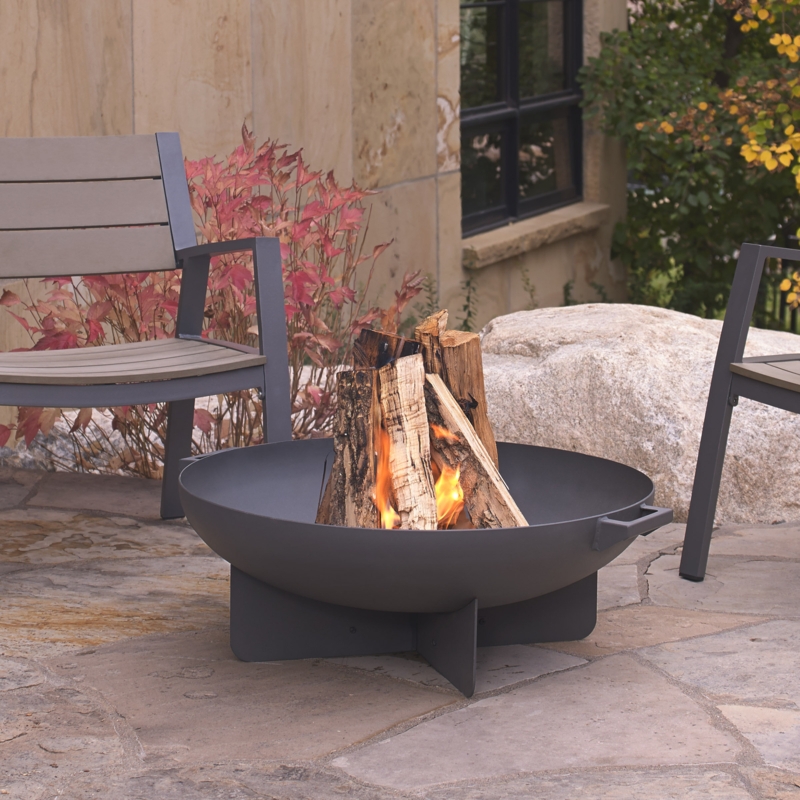 Anson Wood Burning Fire Pit by Real Flame