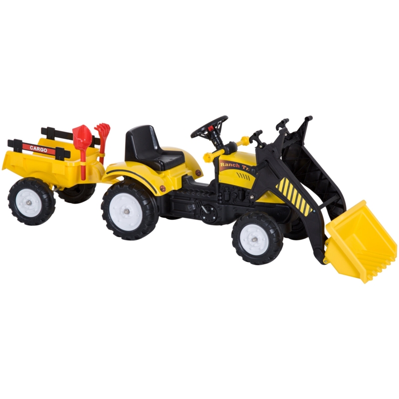 Aosom 1 Seater Tractors / Construction Pedal Ride On