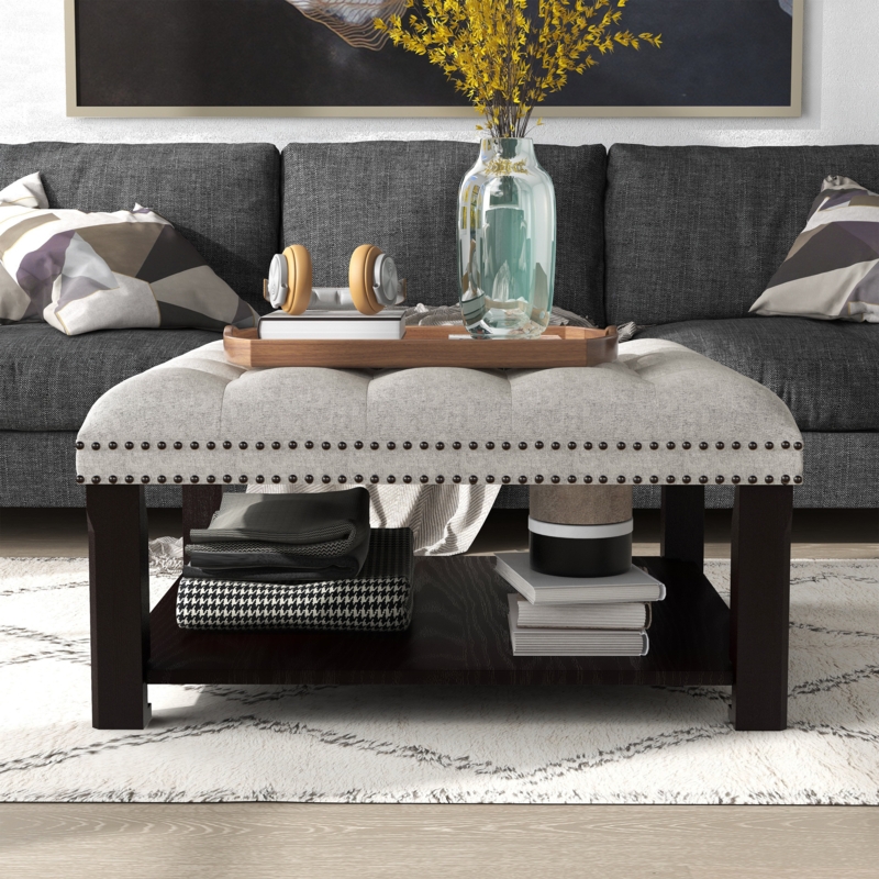 Aprea Upholstered Ottoman