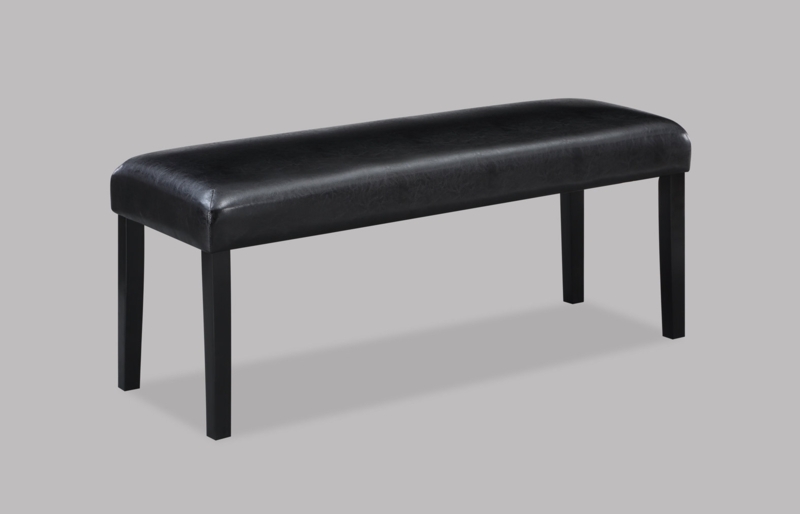 Ardwin Faux Leather Upholstered Bench