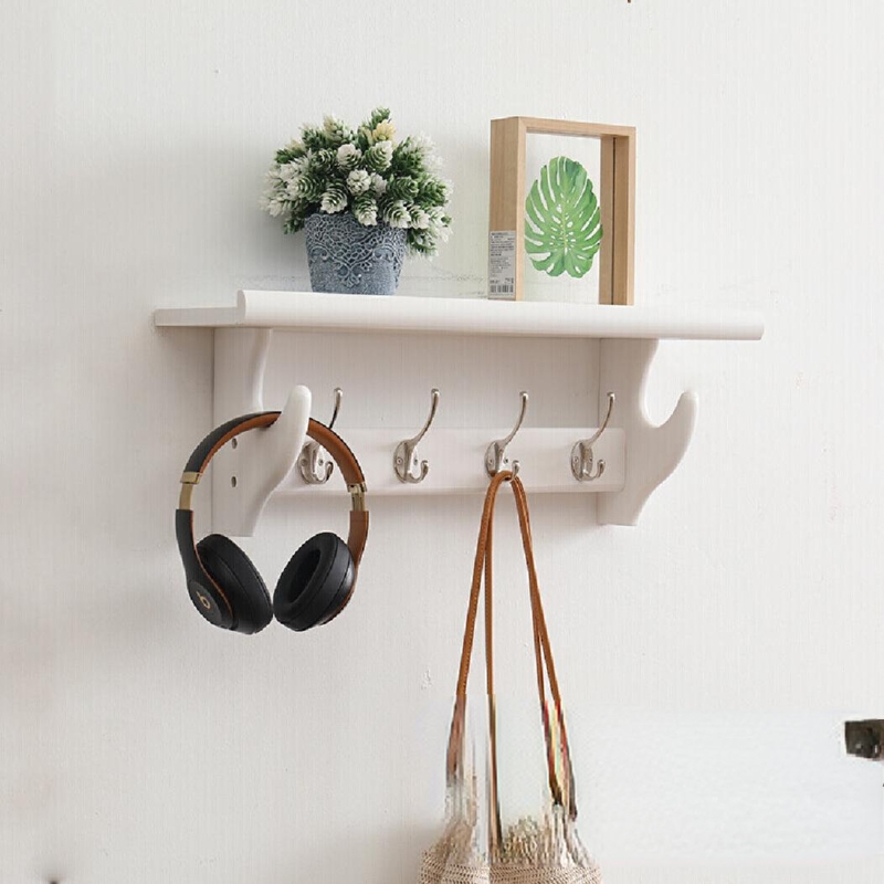 Argos Solid Wood Bracket Shelf