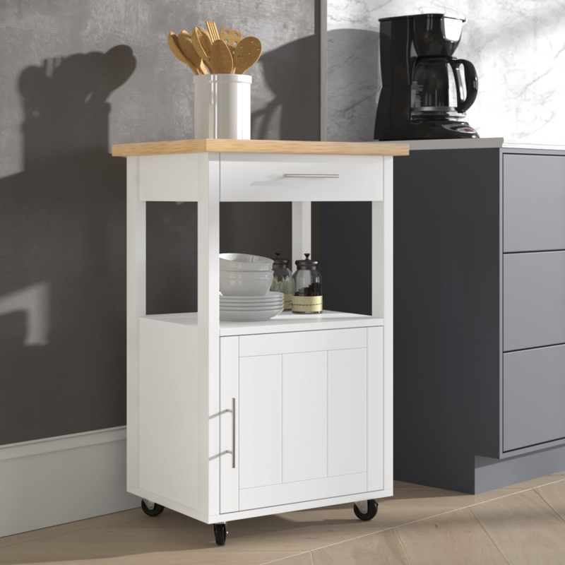 Arthalia Wood Kitchen Island
