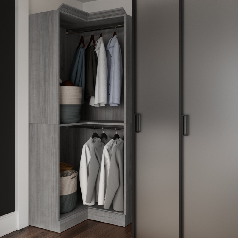 Arthor 36" Corner Closet System