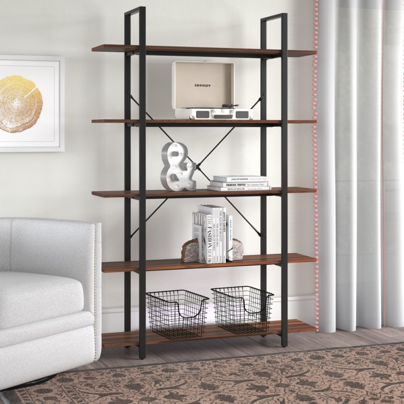 Arthur 70.9'' H x 47.24'' W Metal Shelving Unit