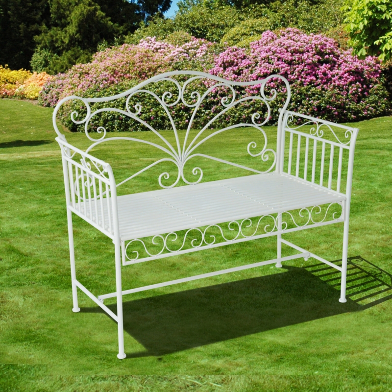 Ashly Metal Outdoor Bench