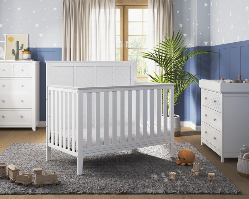 Atwood Convertible Standard 4 Piece Nursery Furniture Set