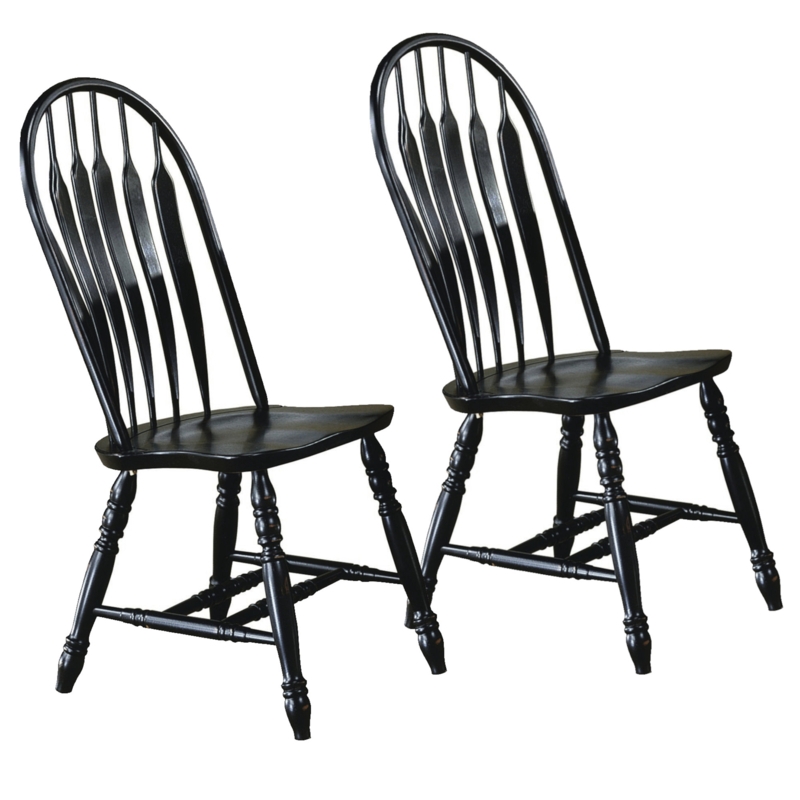 Azizi Solid Wood Side Chair
