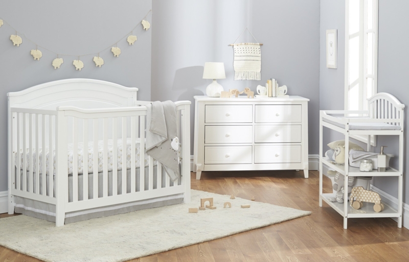 Berkley Convertible 3 -Piece Nursery Furniture Set