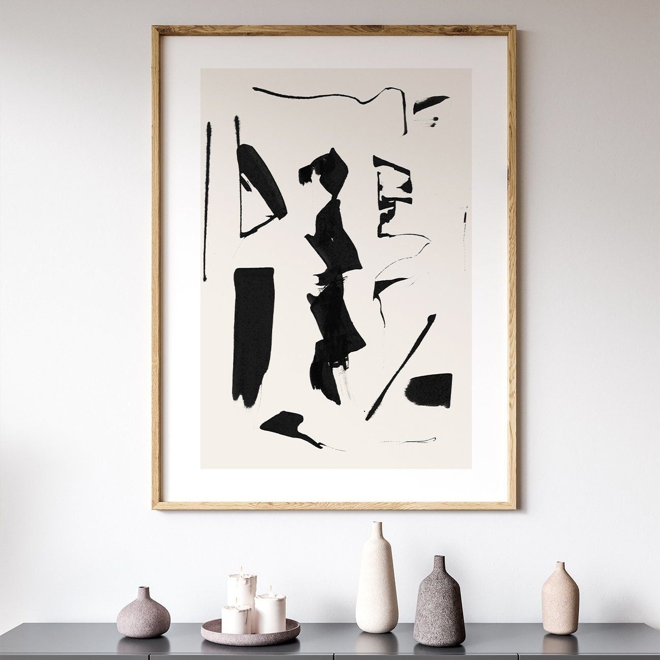 Black Abstract Art Print, Black and White Abstract Art, Printable Art, Gallery Wall Art, Minimal Prints, Modern wall art 400112