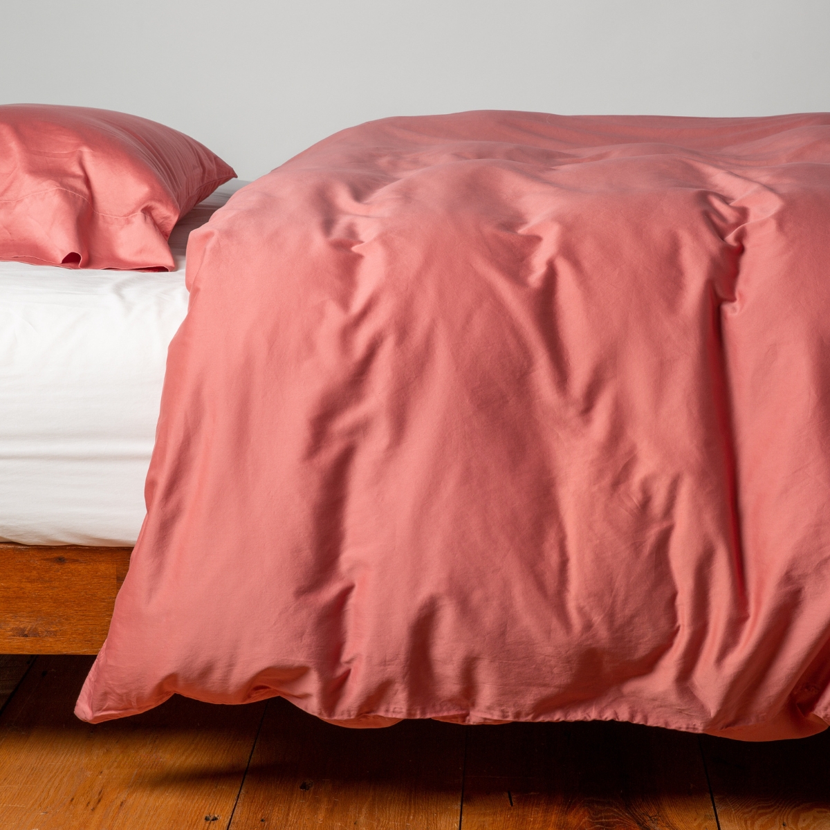 Bria Duvet Cover - Fog / King