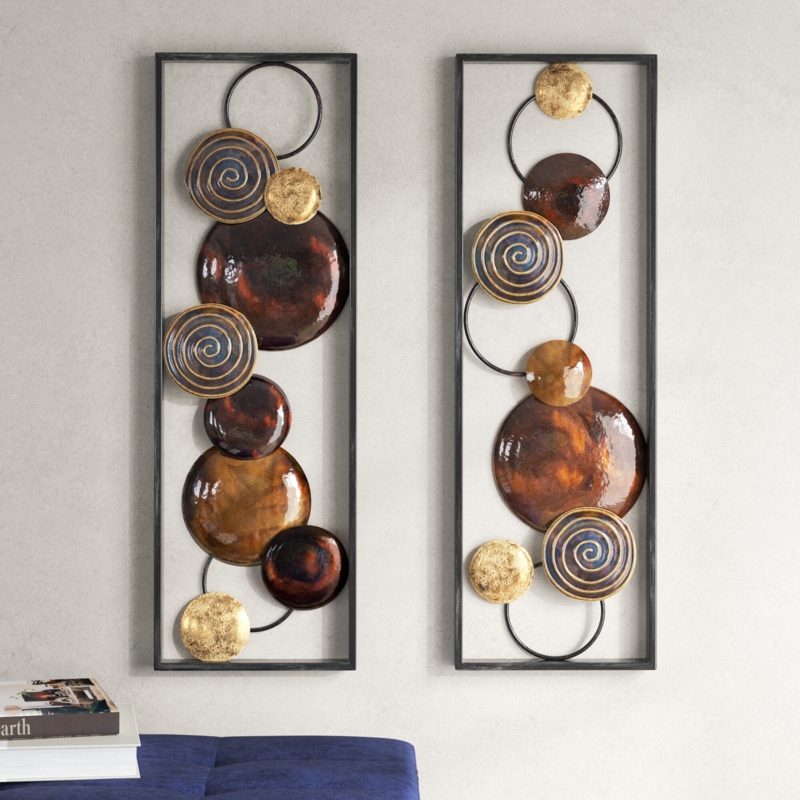 Caiene 2 Piece Wall Dcor Set