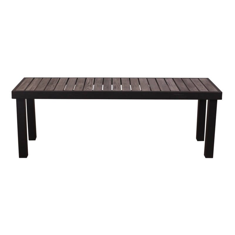 Catalina Metal Outdoor Bench