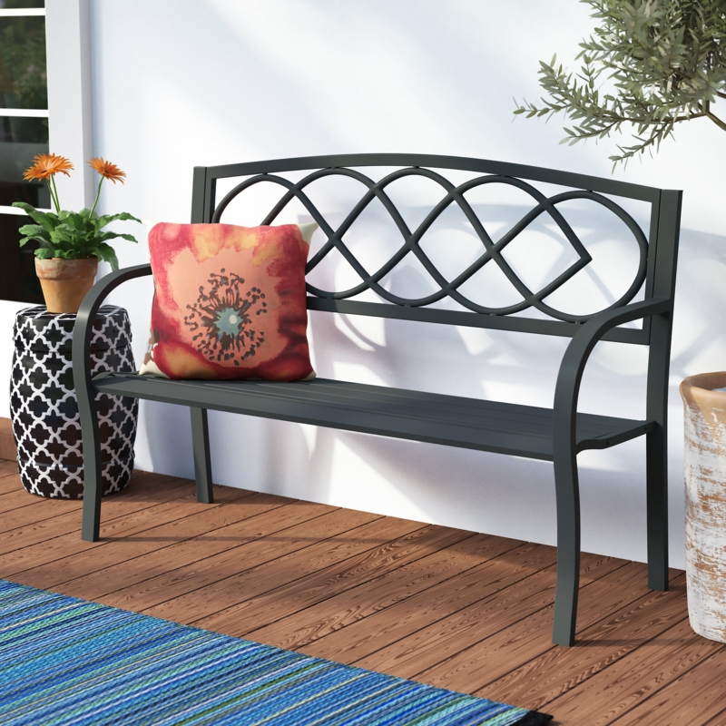 Celtic Knot Garden Bench